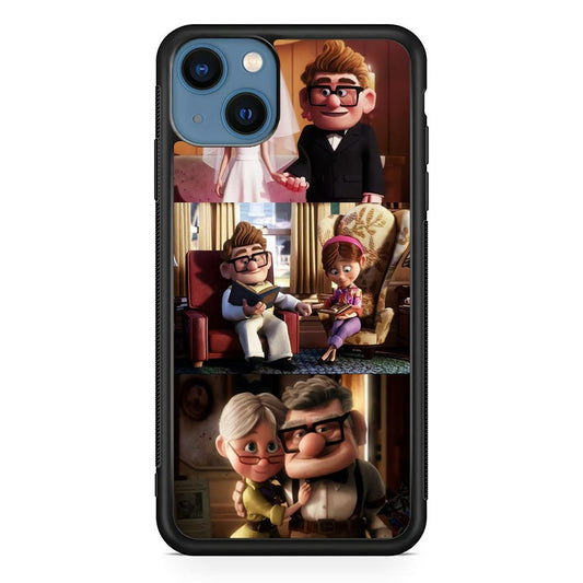 UP True Love Forever iPhone 13 Pro Case-Rubber / Black (2D Case)-Xtracase