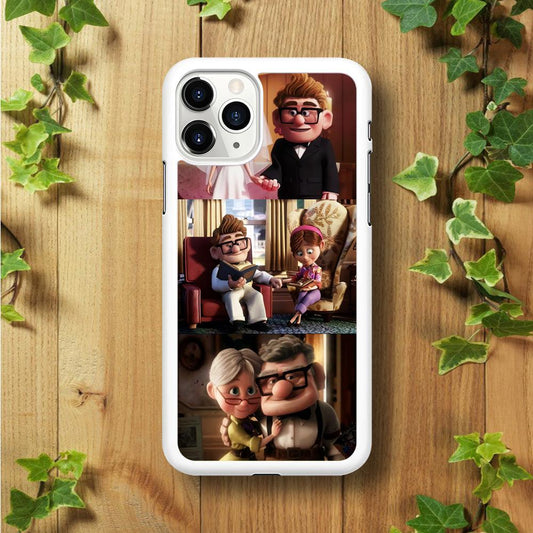 UP True Love Forever iPhone 11 Pro Case-Rubber / White (2D Case)-Xtracase