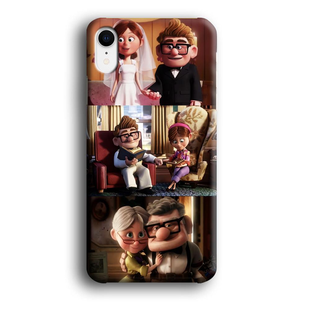 UP True Love Forever iPhone XR Case-Plastic / Full Wrap (3D Case)-Xtracase