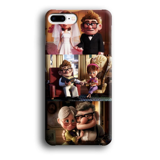 UP True Love Forever iPhone 8 Plus Case-Plastic / Full Wrap (3D Case)-Xtracase