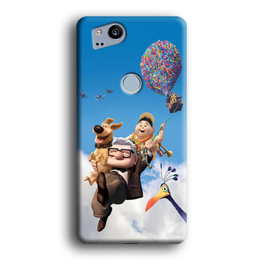 UP Fly in The Sky Google Pixel 2 3D Case