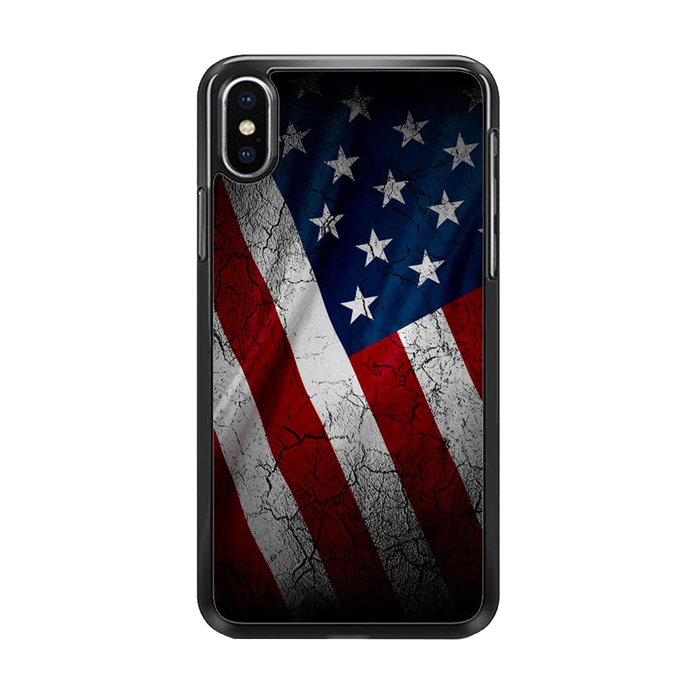 USA Flag 001 iPhone Xs Max Case