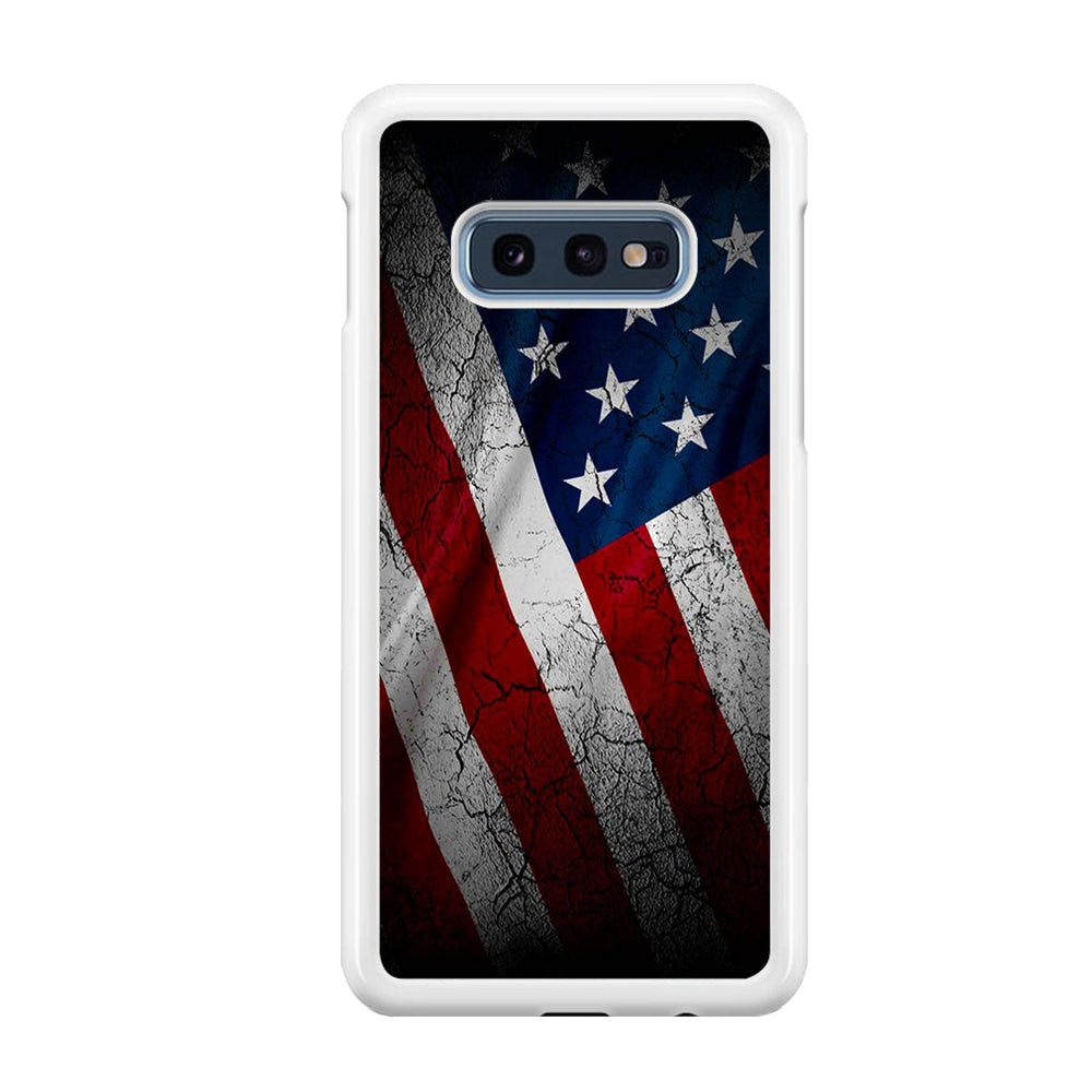 USA Flag 001 Samsung Galaxy S10E Case