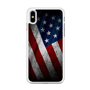 USA Flag 001 iPhone X Case