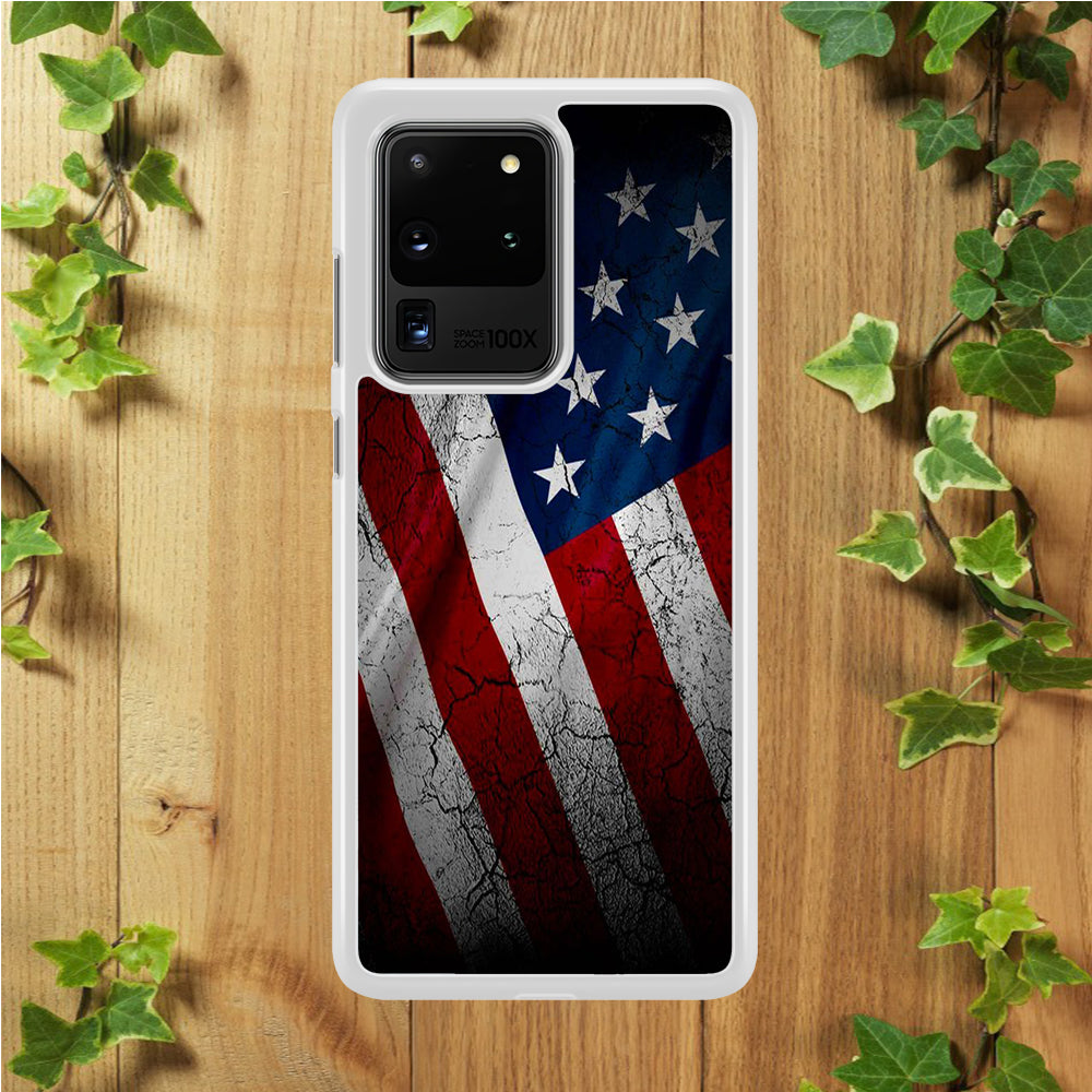 USA Flag 001 Samsung Galaxy S20 Ultra Case