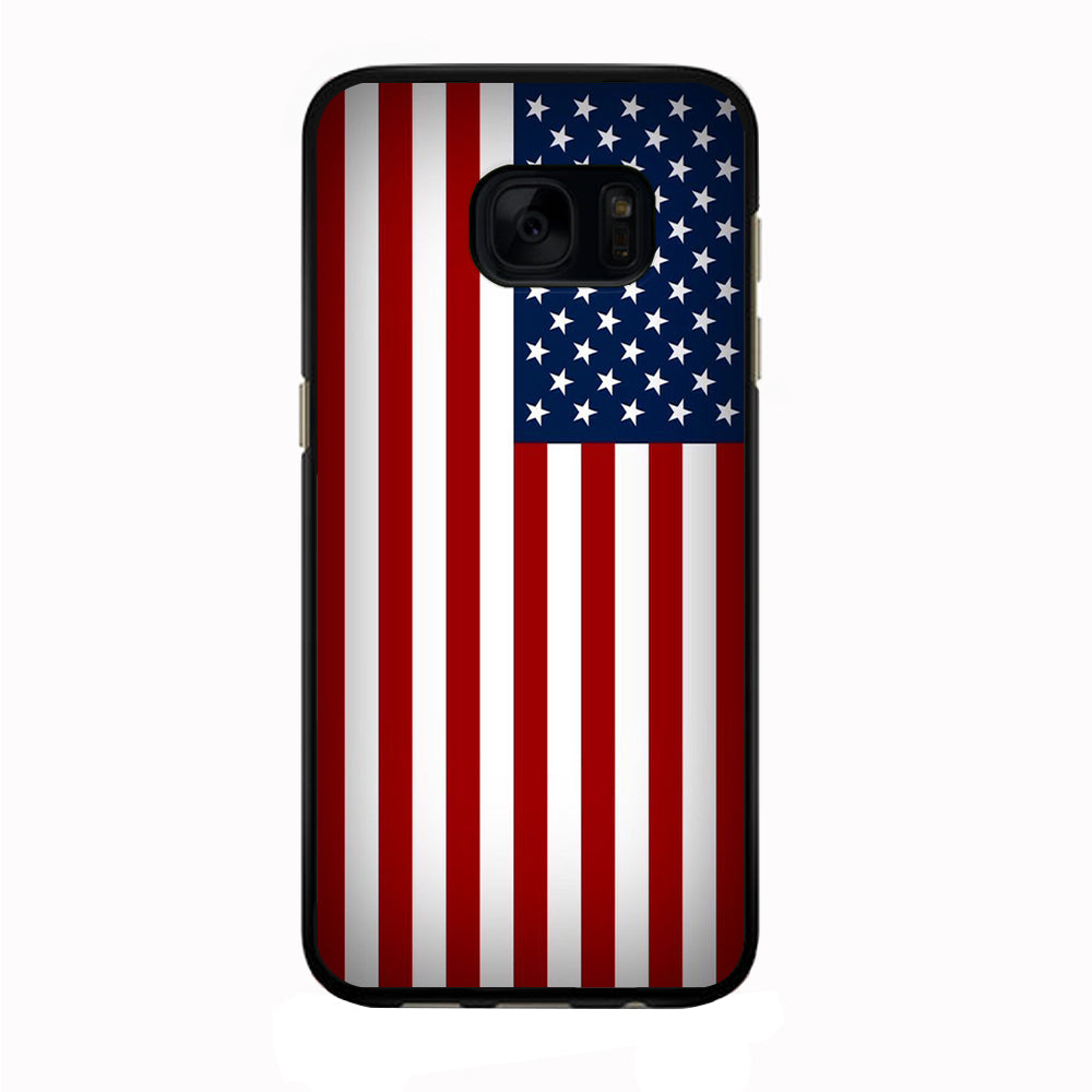 USA Flag 003 Samsung Galaxy S7 Edge Case