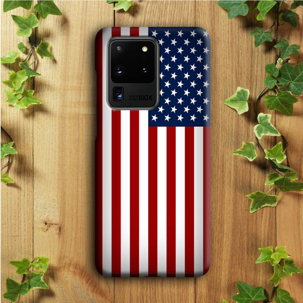 USA Flag 003 Samsung Galaxy S20 Ultra Case