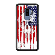 Load image into Gallery viewer, USA Flag Skull Samsung Galaxy S9 Plus Case