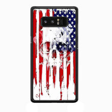 Load image into Gallery viewer, USA Flag Skull Samsung Galaxy Note 8 Case