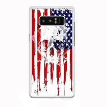 Load image into Gallery viewer, USA Flag Skull Samsung Galaxy Note 8 Case