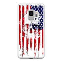 Load image into Gallery viewer, USA Flag Skull Samsung Galaxy S9 Case