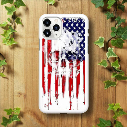 USA Flag Skull iPhone 11 Pro Case-Xtracase