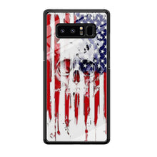 Load image into Gallery viewer, USA Flag Skull Samsung Galaxy Note 8 Case