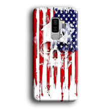 Load image into Gallery viewer, USA Flag Skull Samsung Galaxy S9 Plus Case