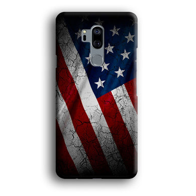USA Flag 001 LG G7 ThinQ 3D Case