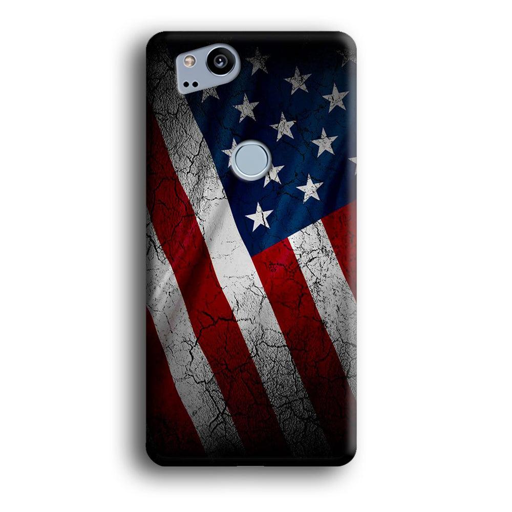 USA Flag 001 Google Pixel 2 3D Case-Xtracase