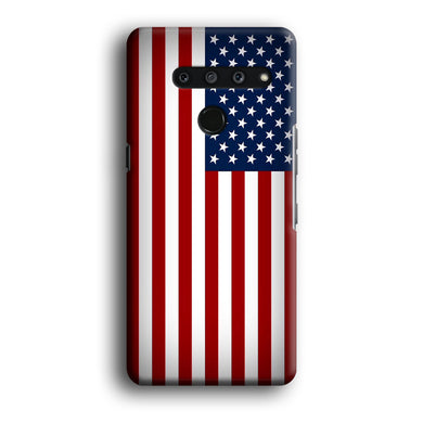 USA Flag 003 LG V50 3D Case