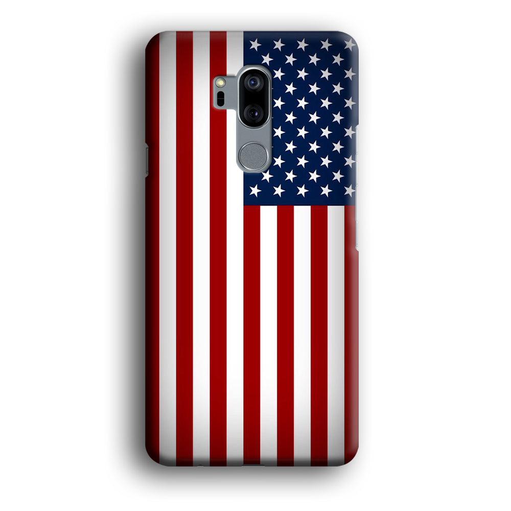 USA Flag 003 LG G7 ThinQ 3D Case-Xtracase