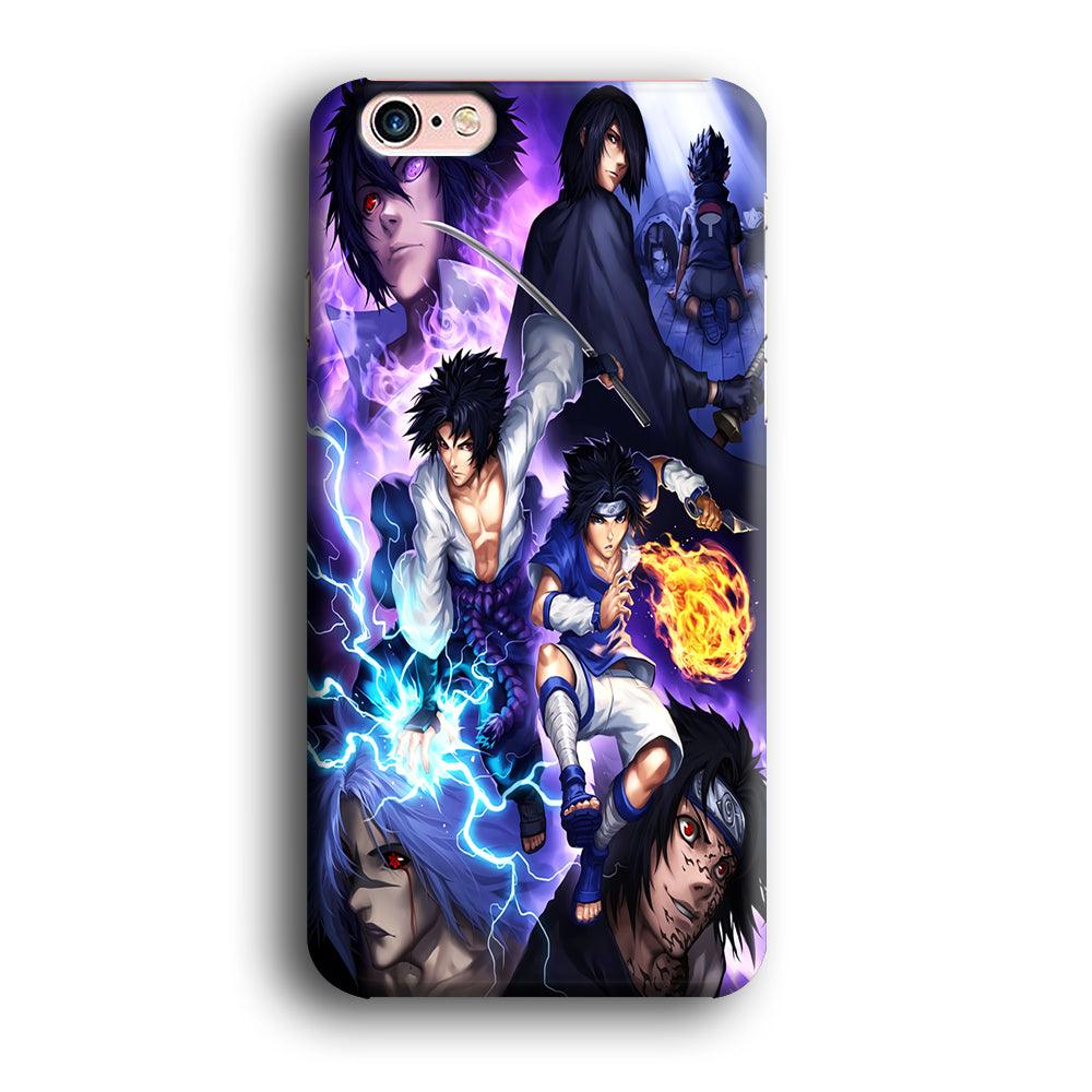 Uchiha Sasuke Transformation iPhone 6 | 6s Case-Plastic / Full Wrap (3D Case)-Xtracase