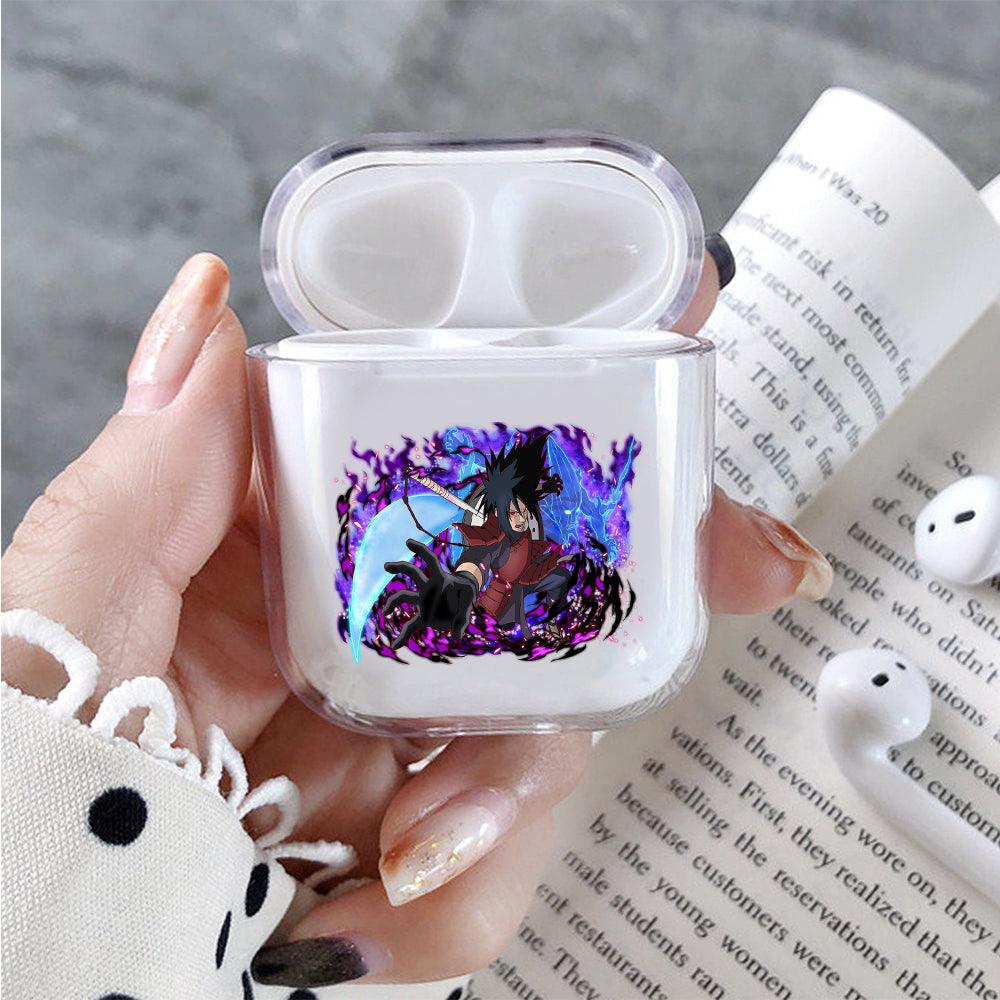 Uchiha Madara Protective Clear Case Cover For Apple Airpods-Xtracase