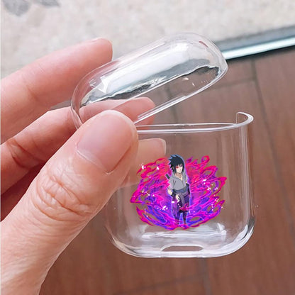Uchiha Sasuke Protective Clear Case Cover For Apple Airpods-Xtracase