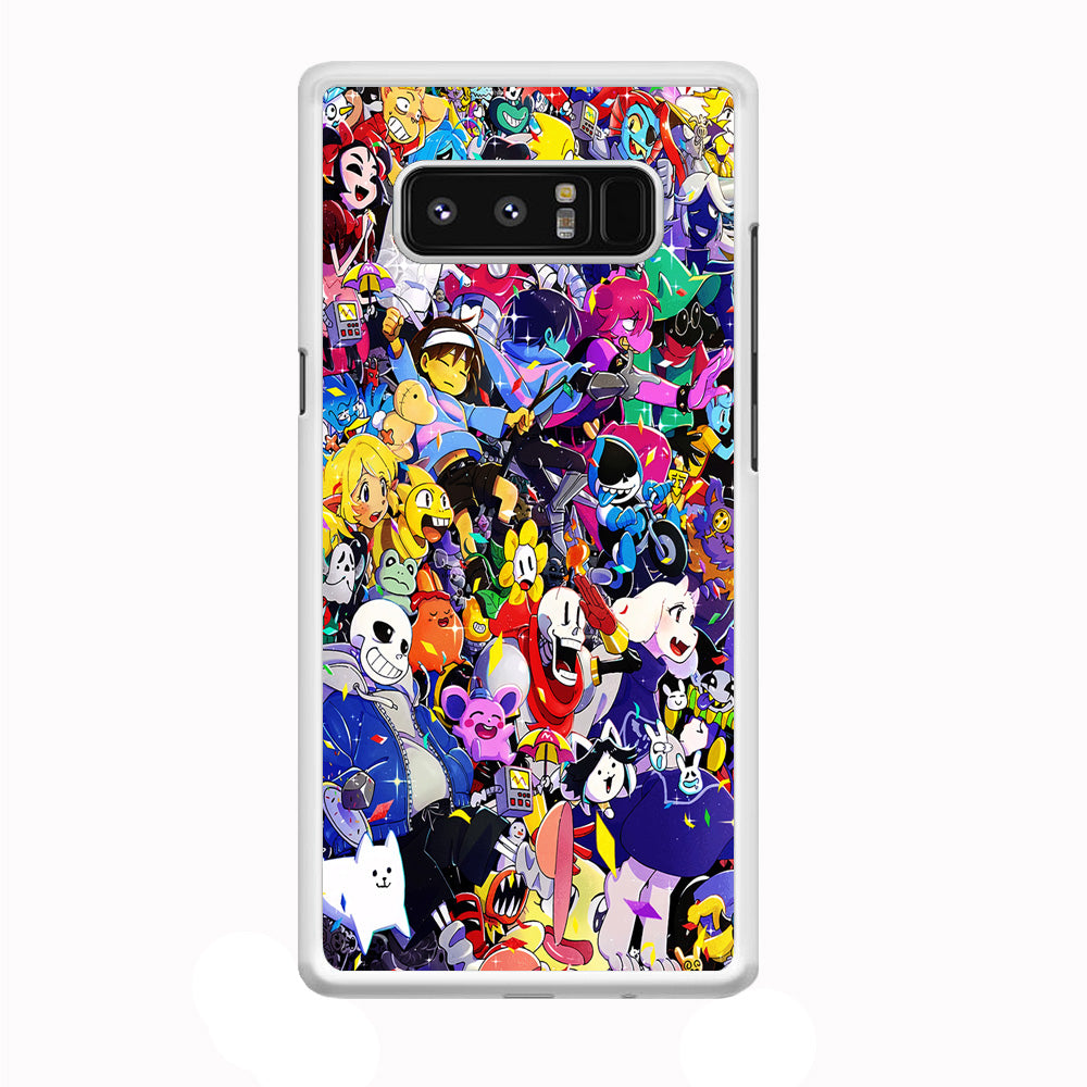 Undertale All Character Samsung Galaxy Note 8 Case