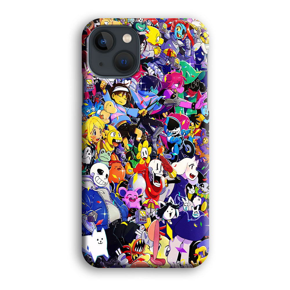 Undertale All Character iPhone 13 Mini Case
