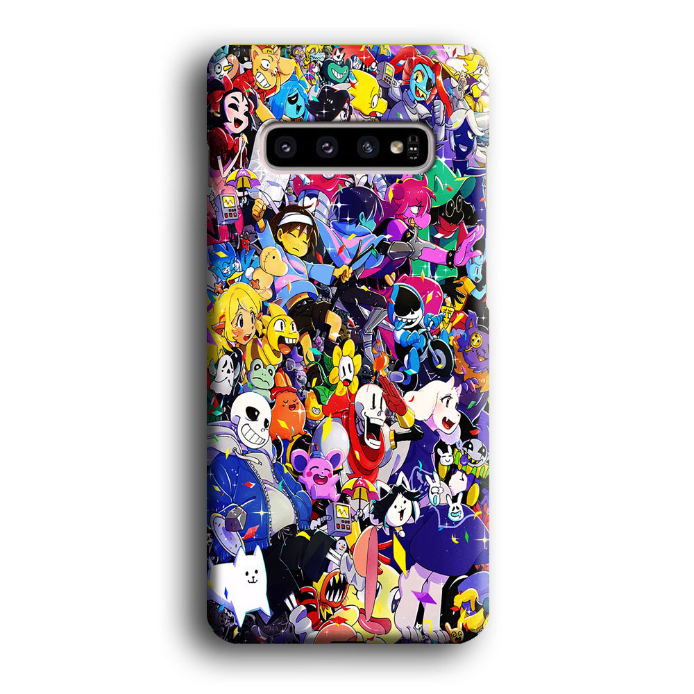 Undertale All Character Samsung Galaxy S10 Plus Case