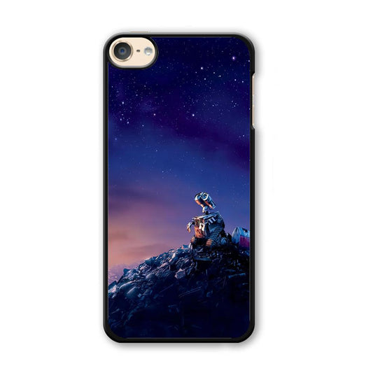 Wall-e Looks Up at The Sky iPod Touch 6 Case-Plastic / Full Wrap (3D Case)-Xtracase