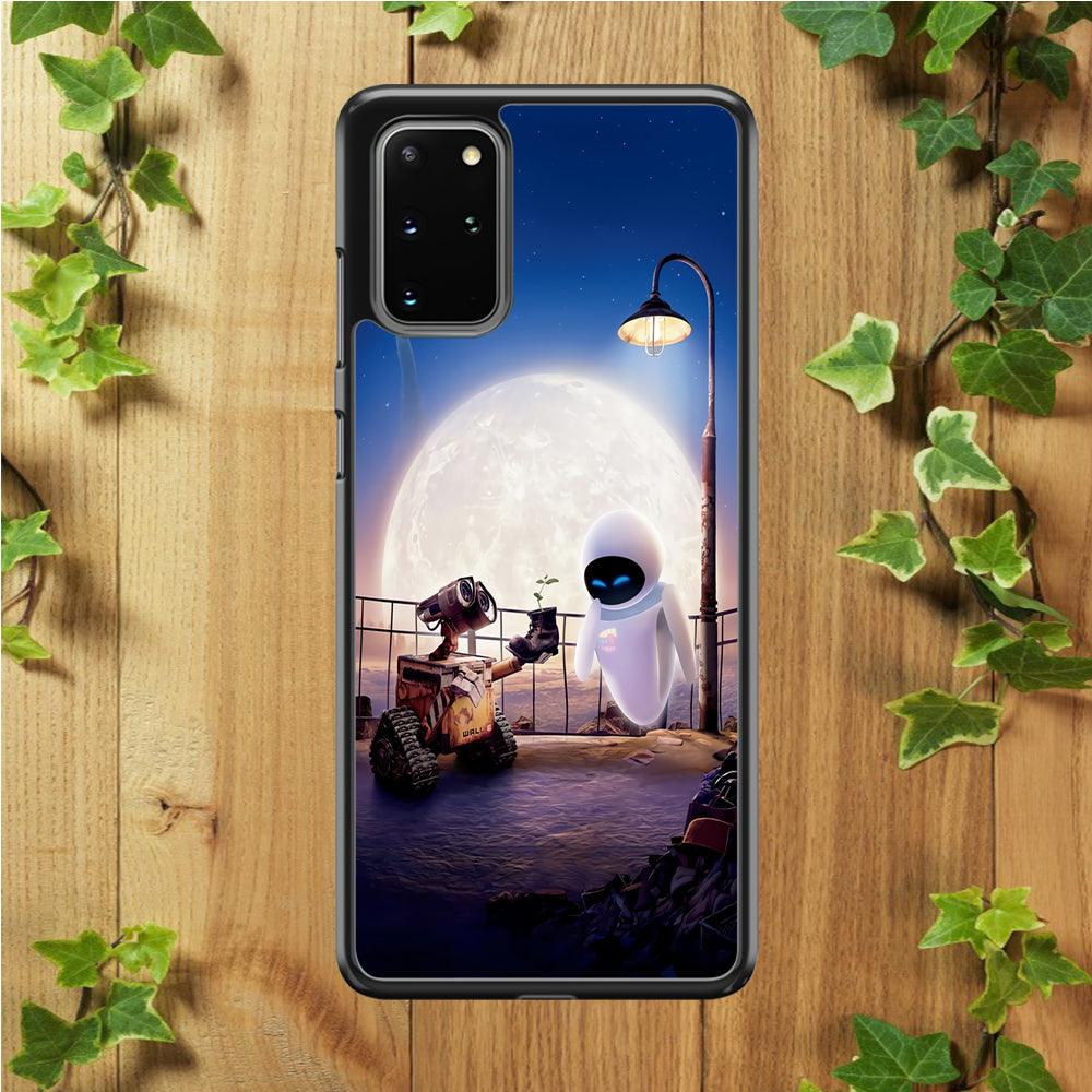 Wall-e With The Couple Samsung Galaxy S20 Plus Case-Plastic / Full Wrap (3D Case)-Xtracase