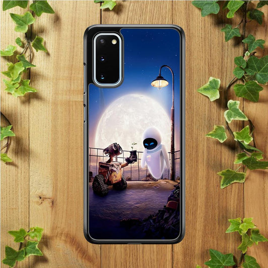Wall-e With The Couple Samsung Galaxy S20 Case-Plastic / Full Wrap (3D Case)-Xtracase