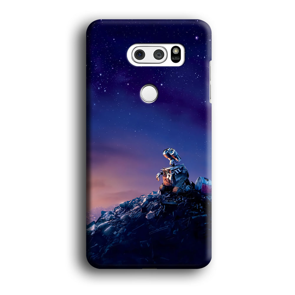 Wall-e Looks Up at The Sky LG V30 3D Case