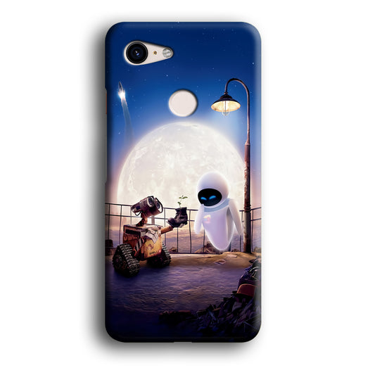 Wall-e With The Couple Google Pixel 3 XL 3D Case