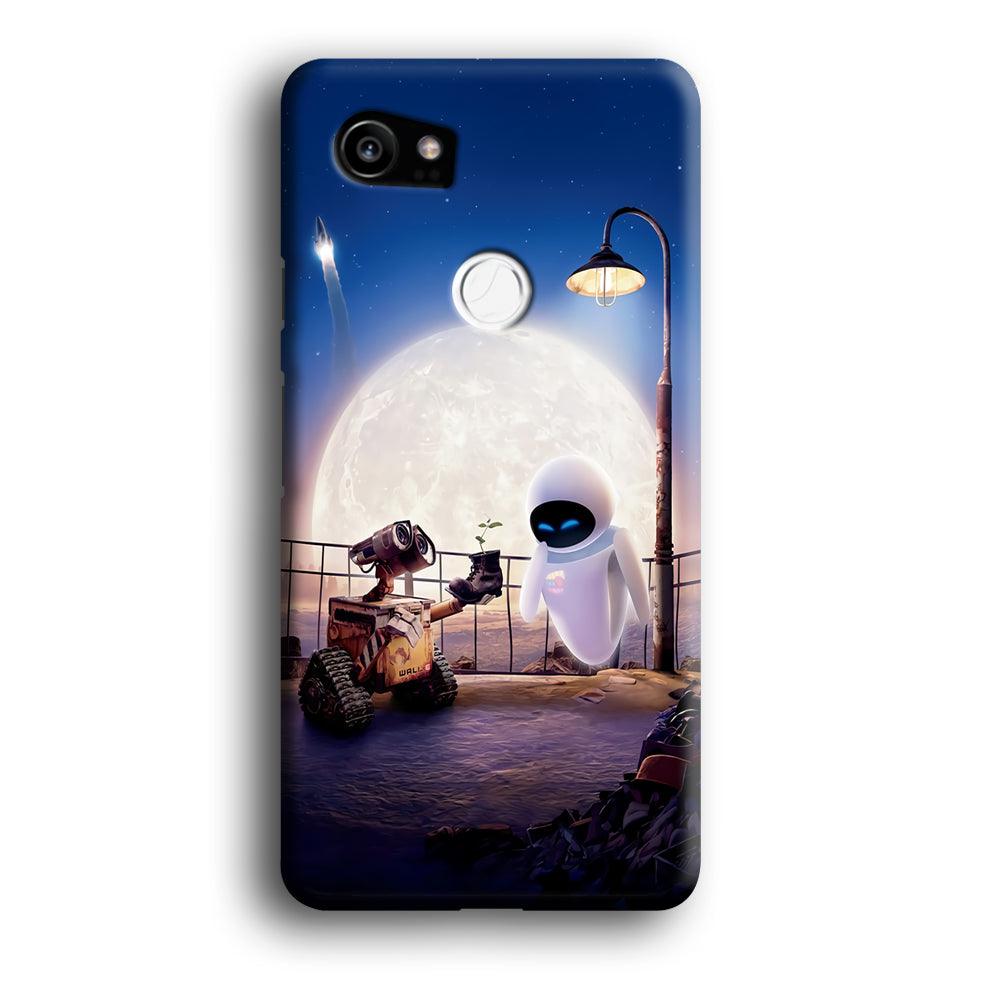 Wall-e With The Couple Google Pixel 2 XL 3D Case-Xtracase