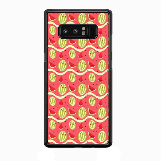 Watermelon Pattern Red Samsung Galaxy Note 8 Case-Plastic / Full Wrap (3D Case)-Xtracase