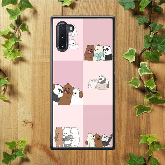 We Bare Bear Daily Life Samsung Galaxy Note 10 Case-Plastic / Full Wrap (3D Case)-Xtracase