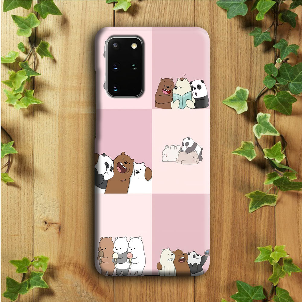 We Bare Bear Daily Life Samsung Galaxy S20 Plus Case
