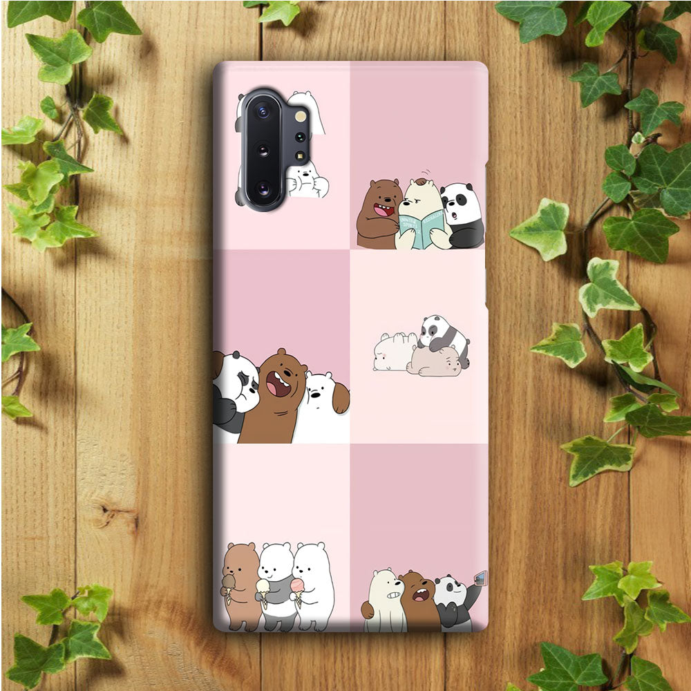 We Bare Bear Daily Life Samsung Galaxy Note 10 Plus Case