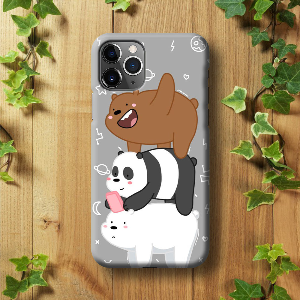 We Bare Bear Overlap iPhone 11 Pro Max Case