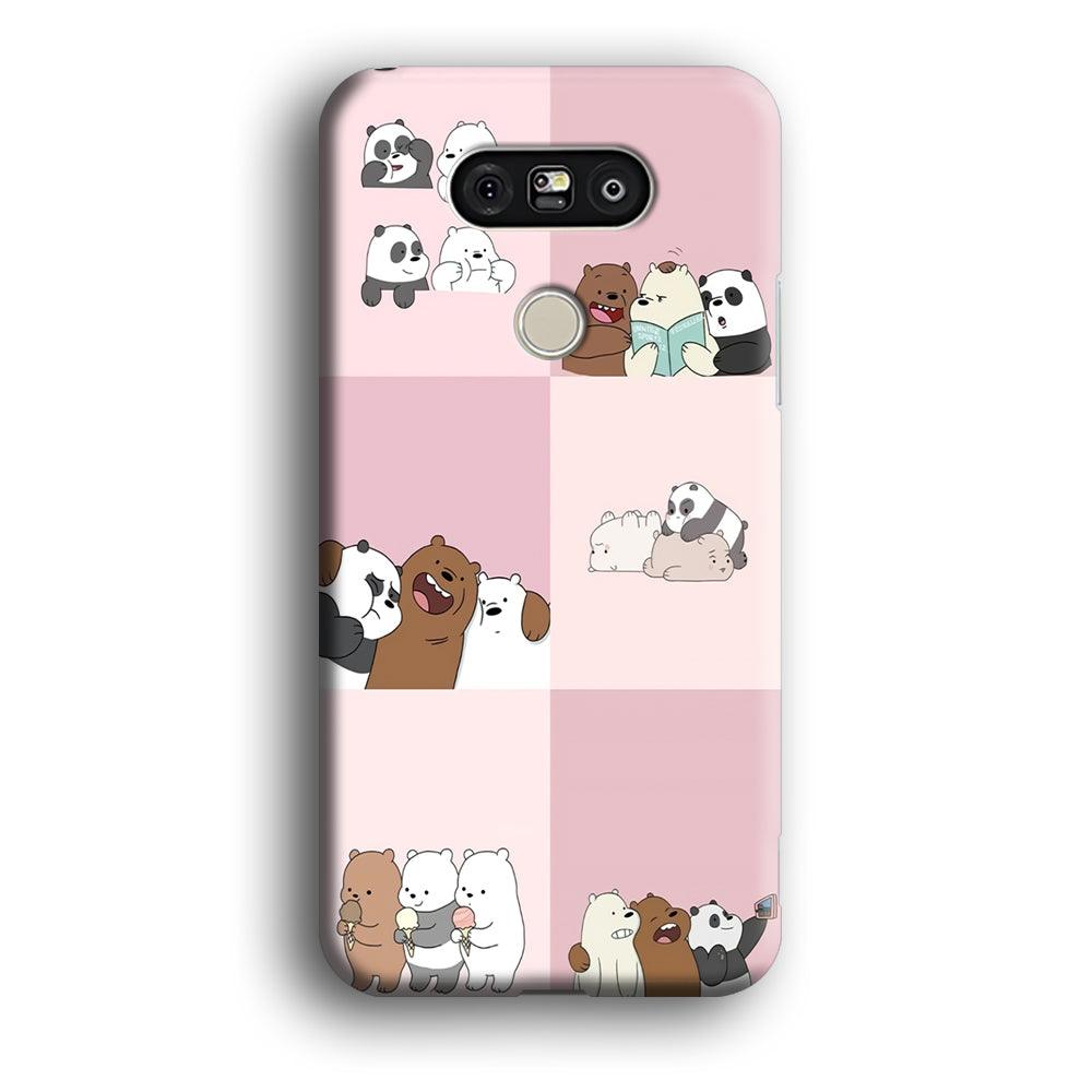 We Bare Bear Daily Life LG G5 3D Case-Xtracase