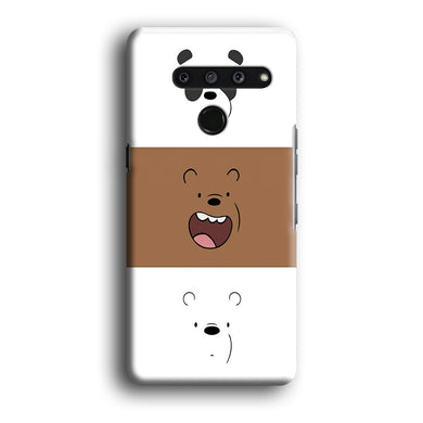 We Bare Bear Face LG V50 3D Case