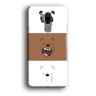 We Bare Bear Face LG G7 ThinQ 3D Case