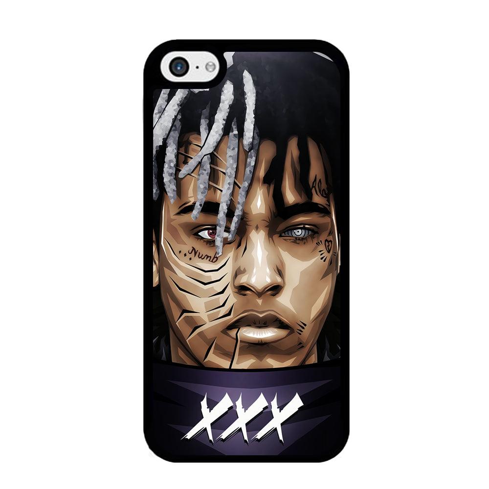 XXXTentacion Anime Akatsuki iPhone 5 | 5s Case-Rubber / Black (2D Case)-Xtracase