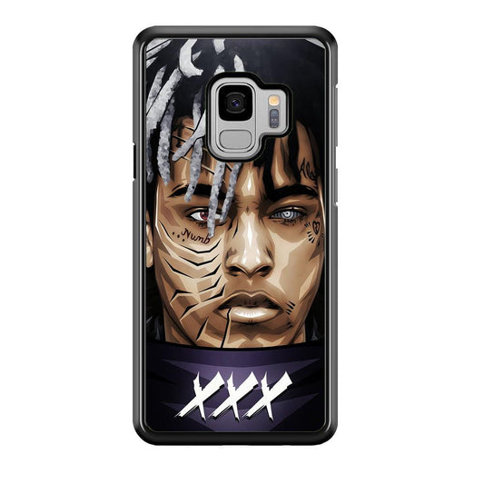 XXXTentacion Anime Akatsuki Samsung Galaxy S9 Case-Rubber / Black (2D Case)-Xtracase