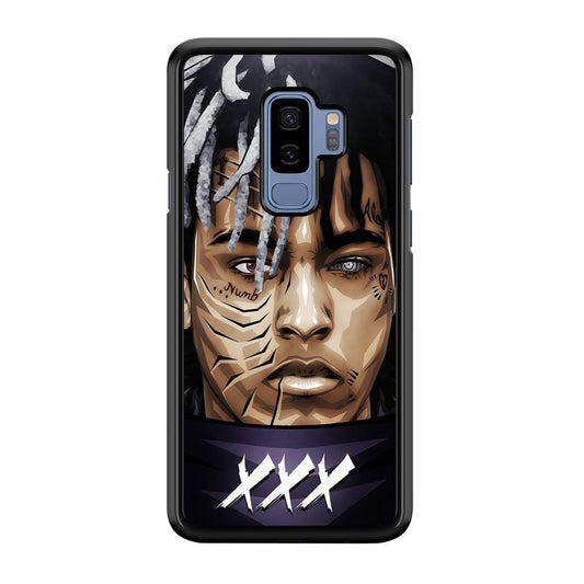 XXXTentacion Anime Akatsuki Samsung Galaxy S9 Plus Case-Rubber / White (2D Case)-Xtracase