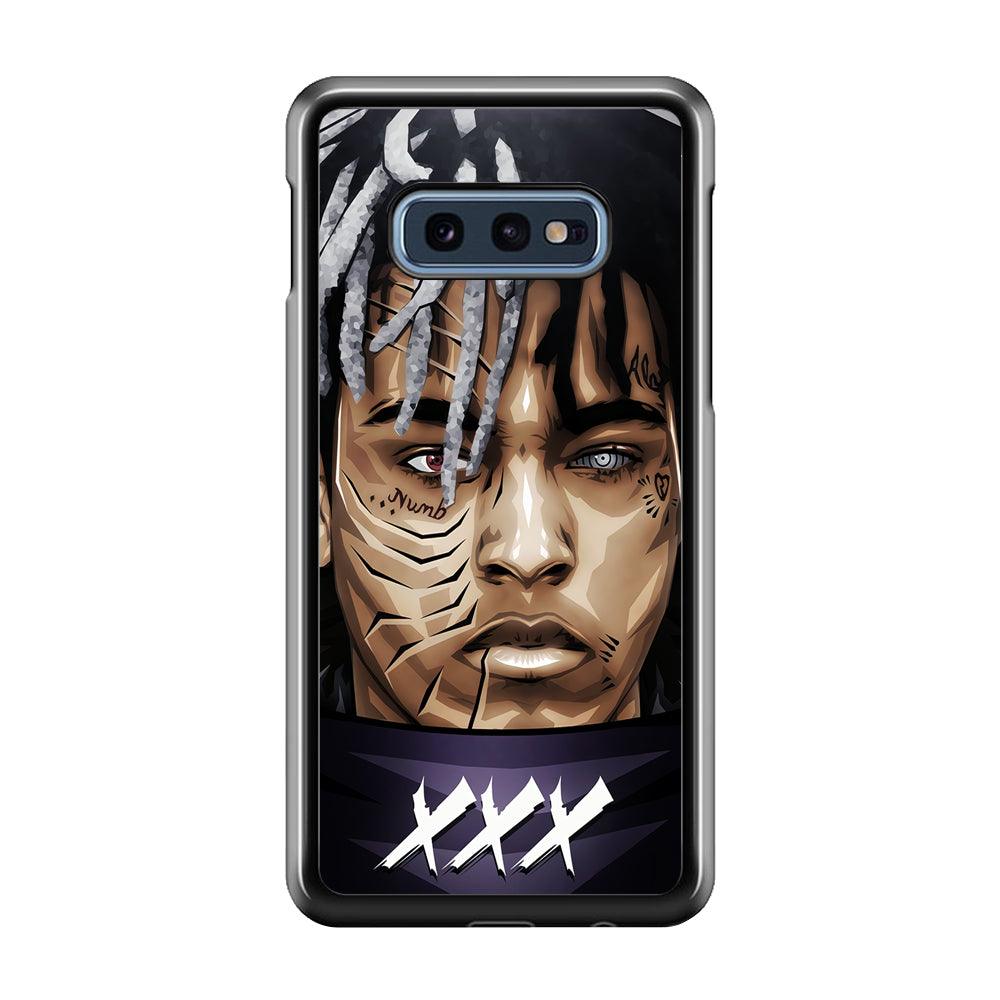 XXXTentacion Anime Akatsuki Samsung Galaxy S10E Case-Rubber / White (2D Case)-Xtracase
