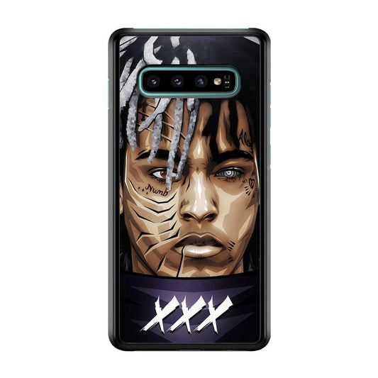 XXXTentacion Anime Akatsuki Samsung Galaxy S10 Case-Plastic / Full Wrap (3D Case)-Xtracase