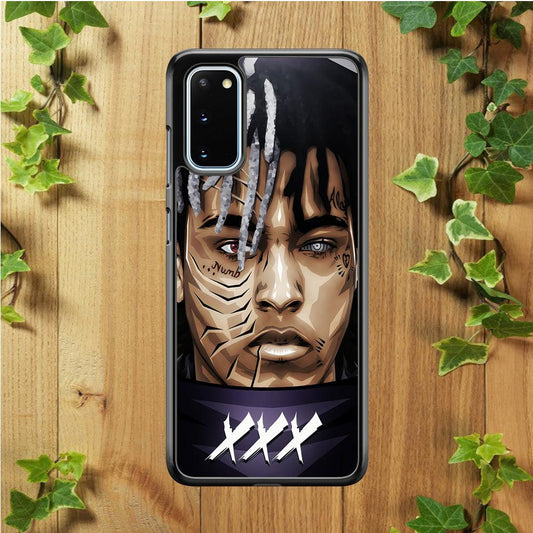 XXXTentacion Anime Akatsuki Samsung Galaxy S20 Case-Plastic / Full Wrap (3D Case)-Xtracase