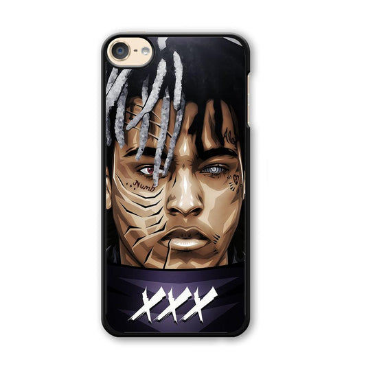 XXXTentacion Anime Akatsuki iPod Touch 6 Case-Plastic / White (2D Case)-Xtracase