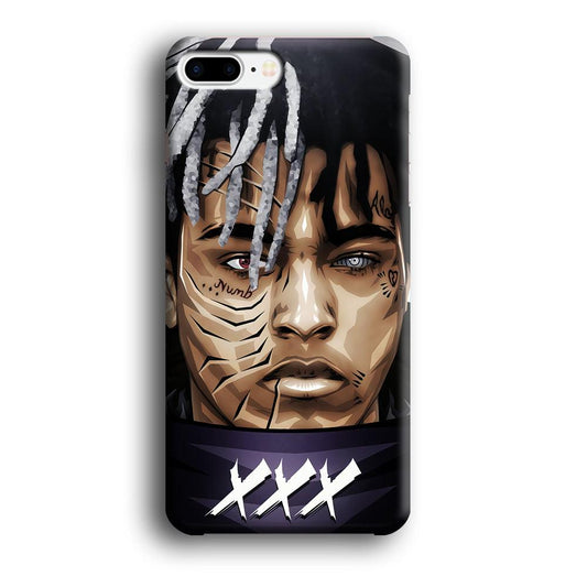 XXXTentacion Anime Akatsuki iPhone 7 Plus Case-Plastic / Full Wrap (3D Case)-Xtracase